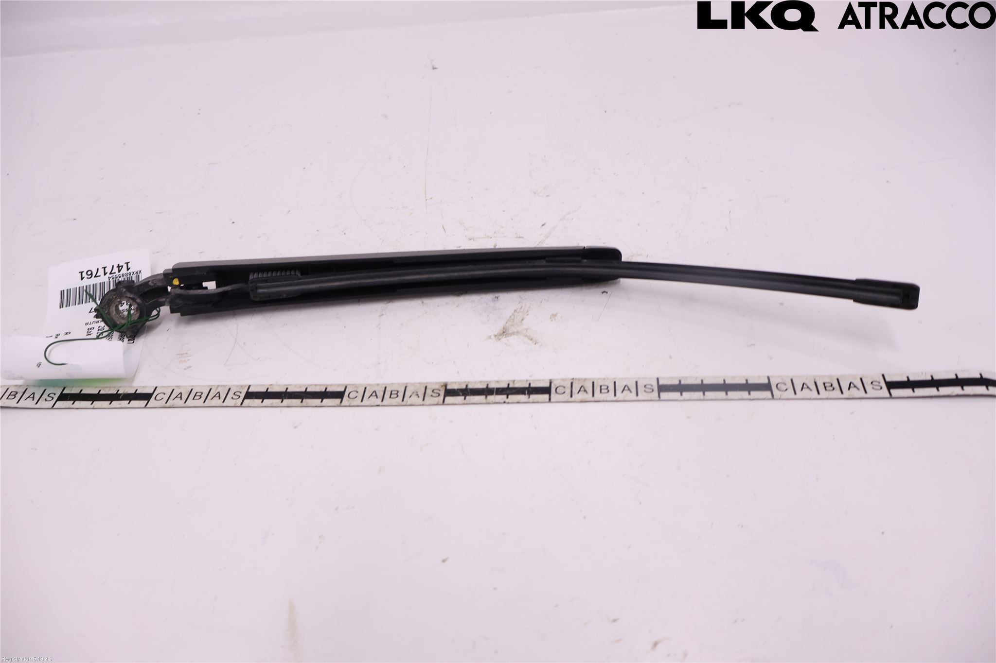 Volkswagen VW PASSAT 15-19 Viskerarm Bakrute