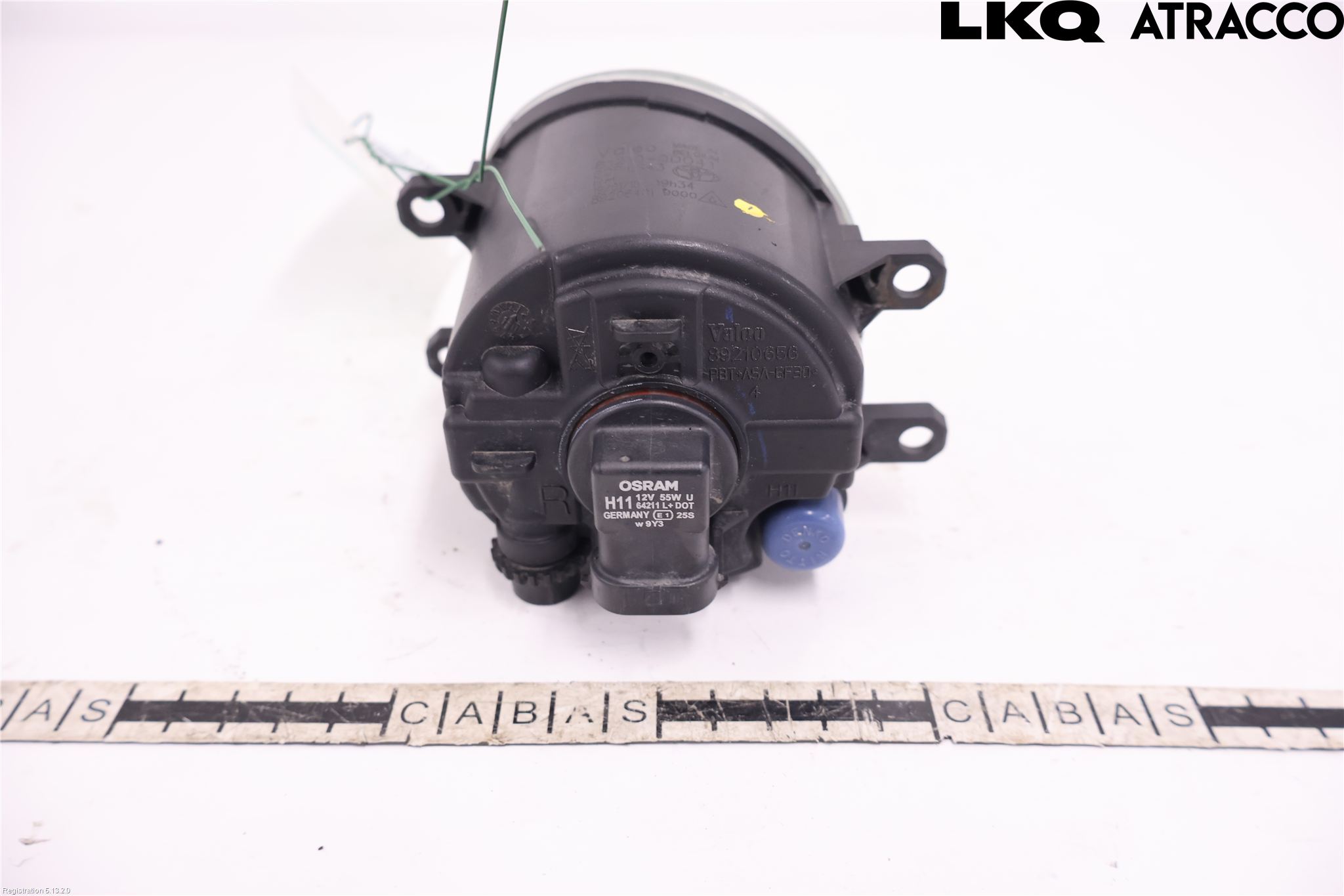 Toyota AURIS 10-12 Frontlykt-Kurve-Tåkelys