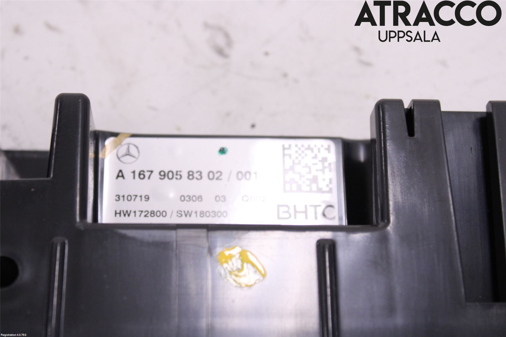 Mercedes-Benz MB GLS-KLASS (X167) 20- Varme Ac Betjening-Display
