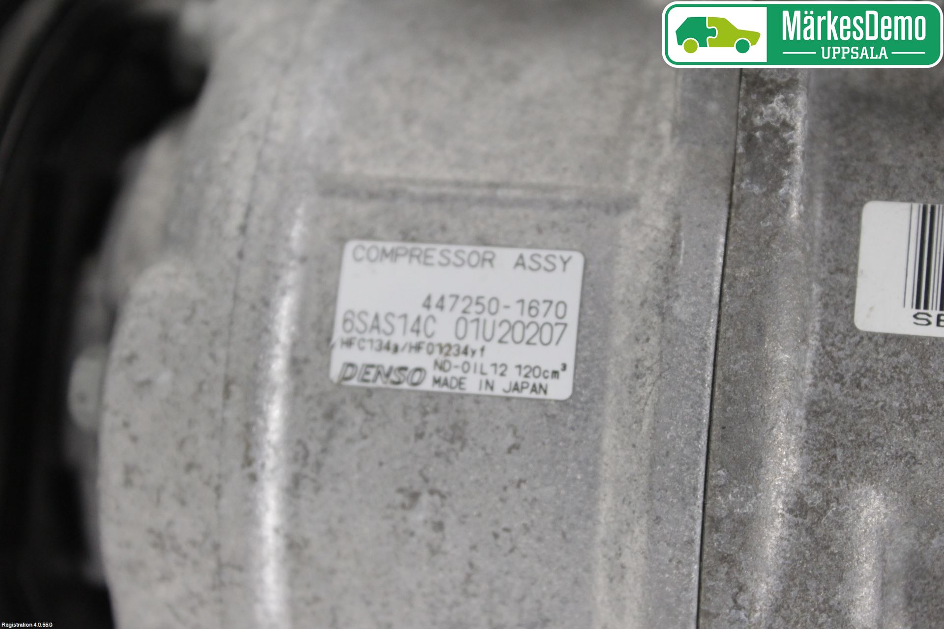 Mercedes-Benz MB A-KLASS (W176) 13-18 Varme Ac Kompressor