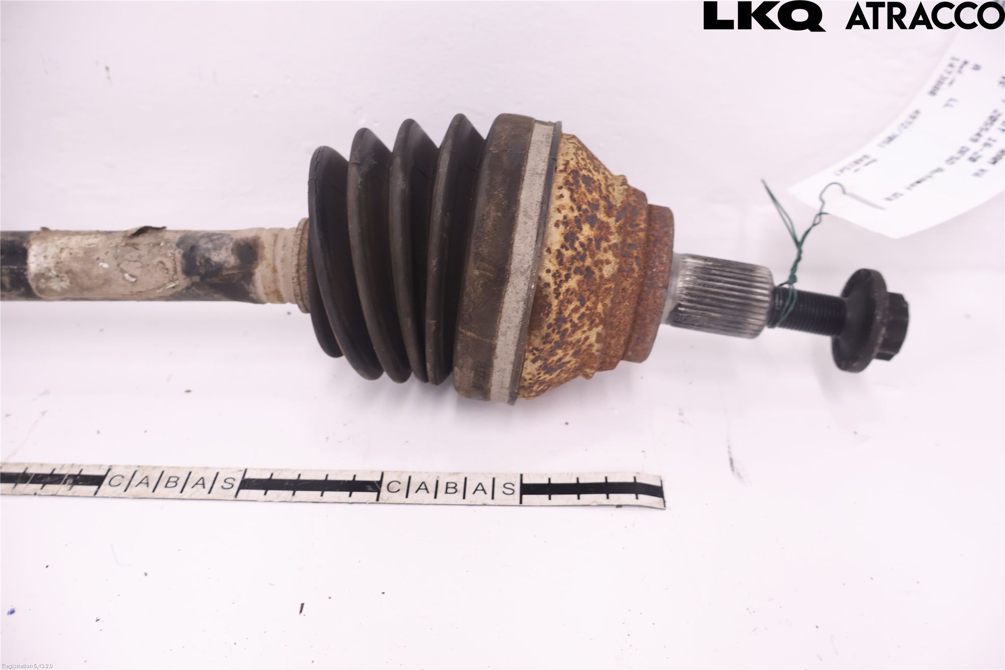 Volkswagen VW CADDY 16-20 Drivaksel Foran Kompl Venstre