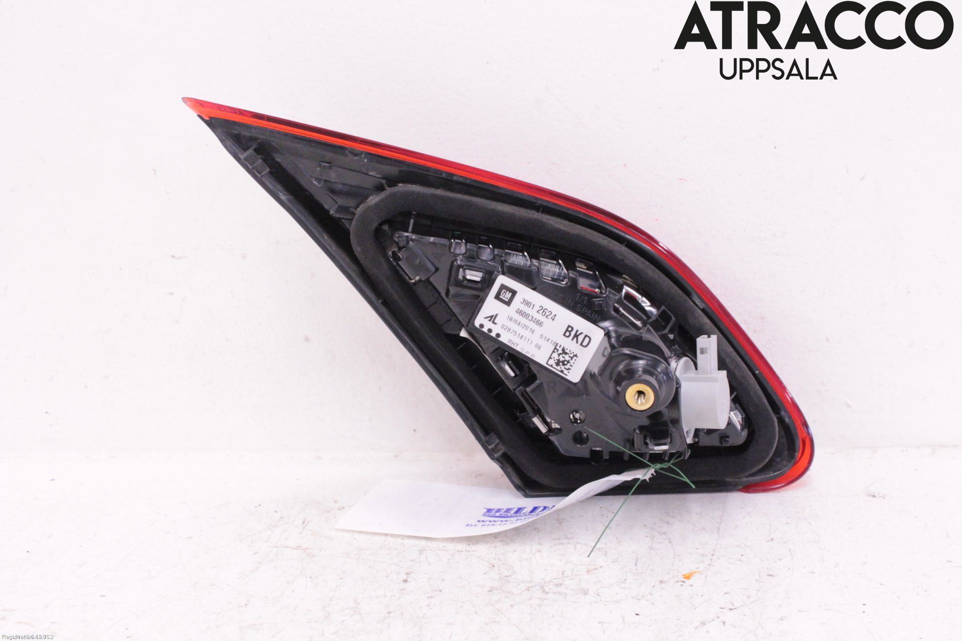 Opel CORSA E 15-19 Baklykt Høyre  På Luke(Indre)