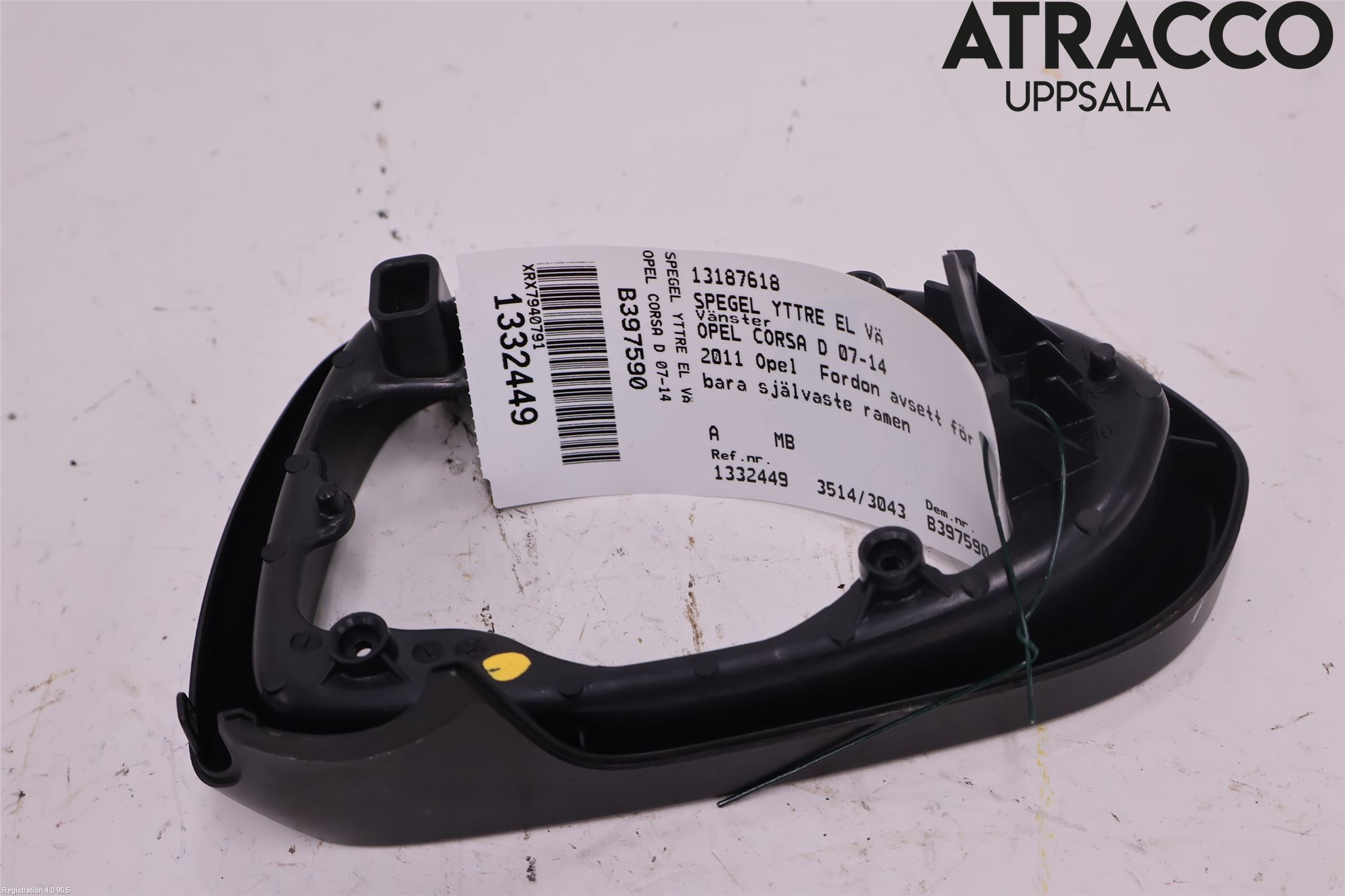 Opel CORSA D 07-14 Speil V M-El Justering