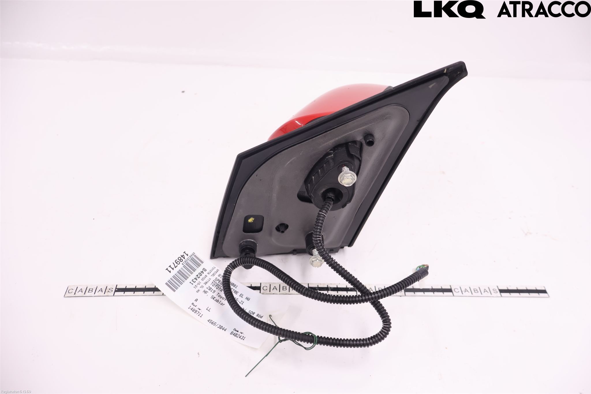 Toyota AYGO 15-21 Speil H M-El Justering