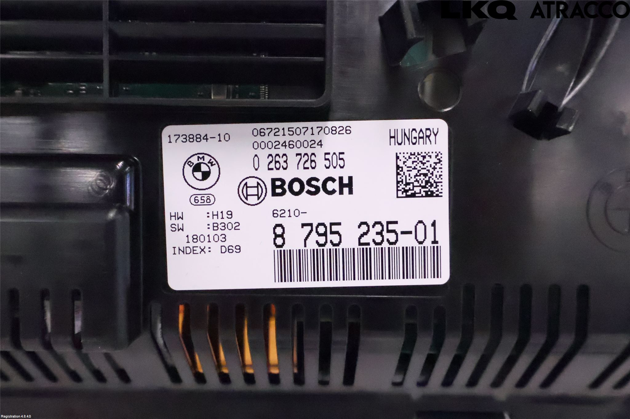 BMW X5 F15 13-18 Instr Kombinert