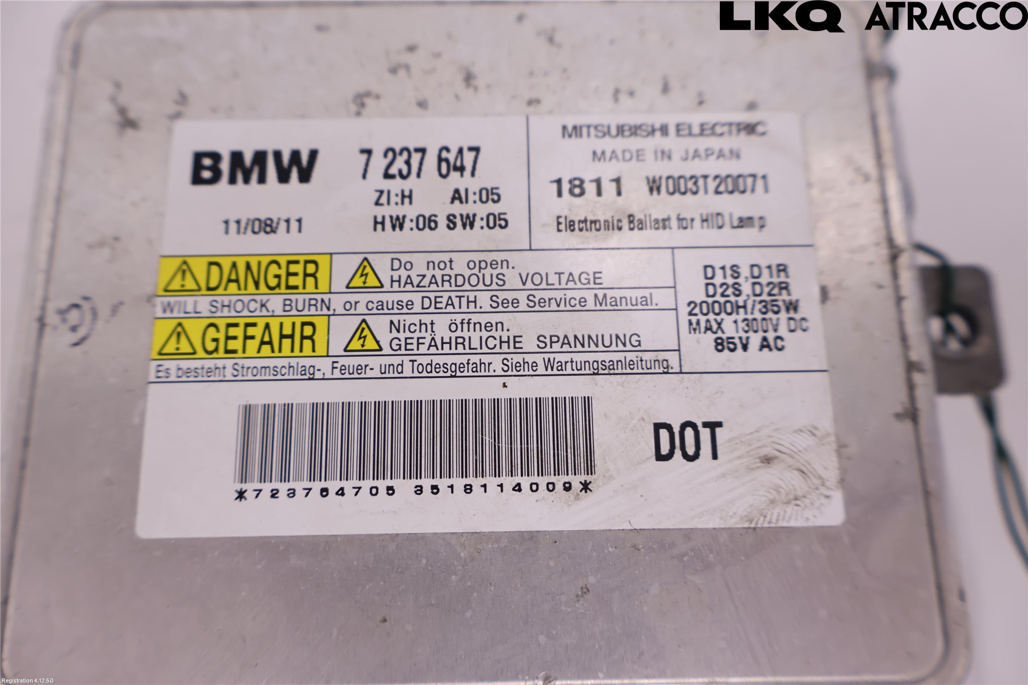 BMW 3 E90/91 SED/TOU 05-12 Styreenhet Xenon
