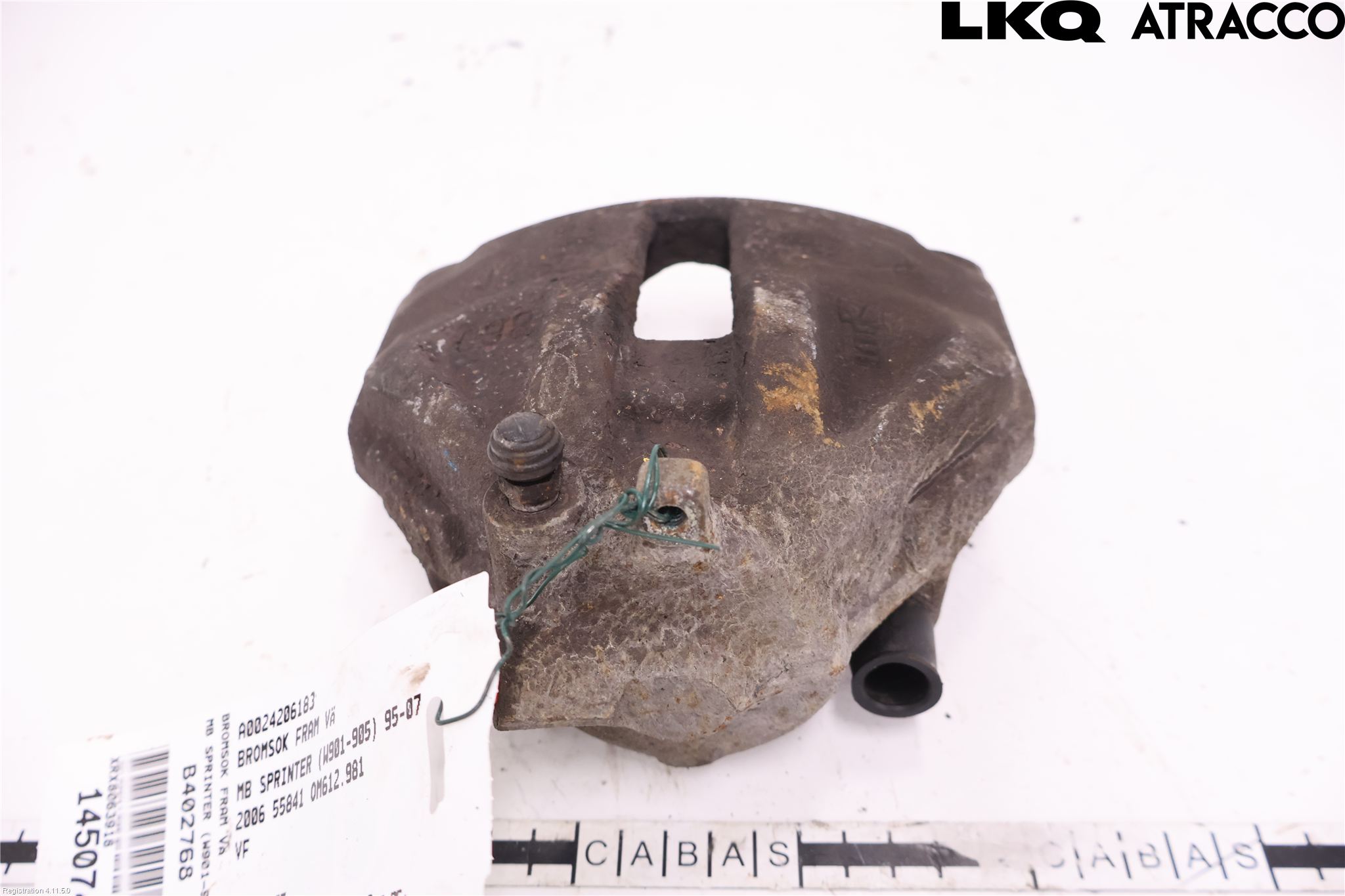 Mercedes-Benz MB SPRINTER(W901-905) -07 Bremsecaliper Foran Venstre