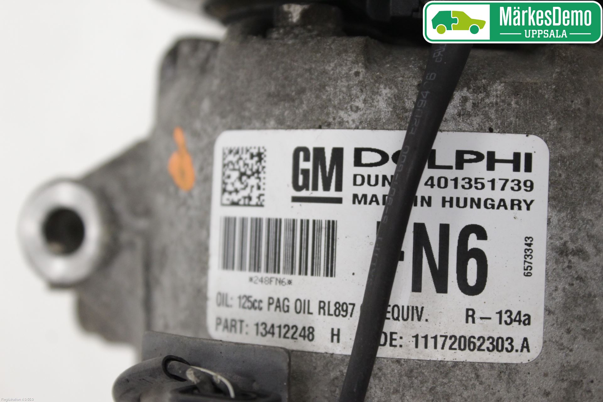 Opel ASTRA J 10-15 Varme Ac Kompressor