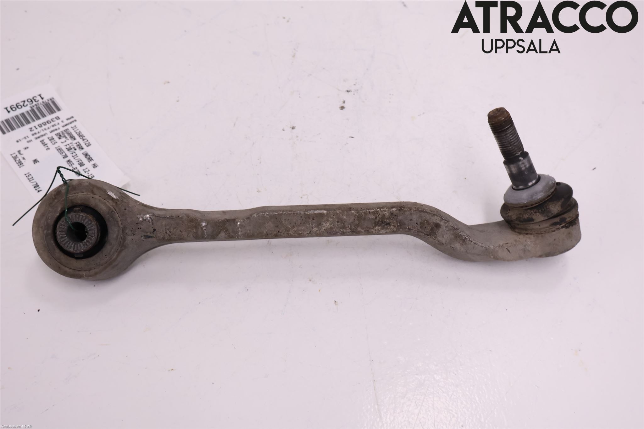 BMW 3 F30/F31/F80 12-19 Bærearm Foran Høyre Nedre