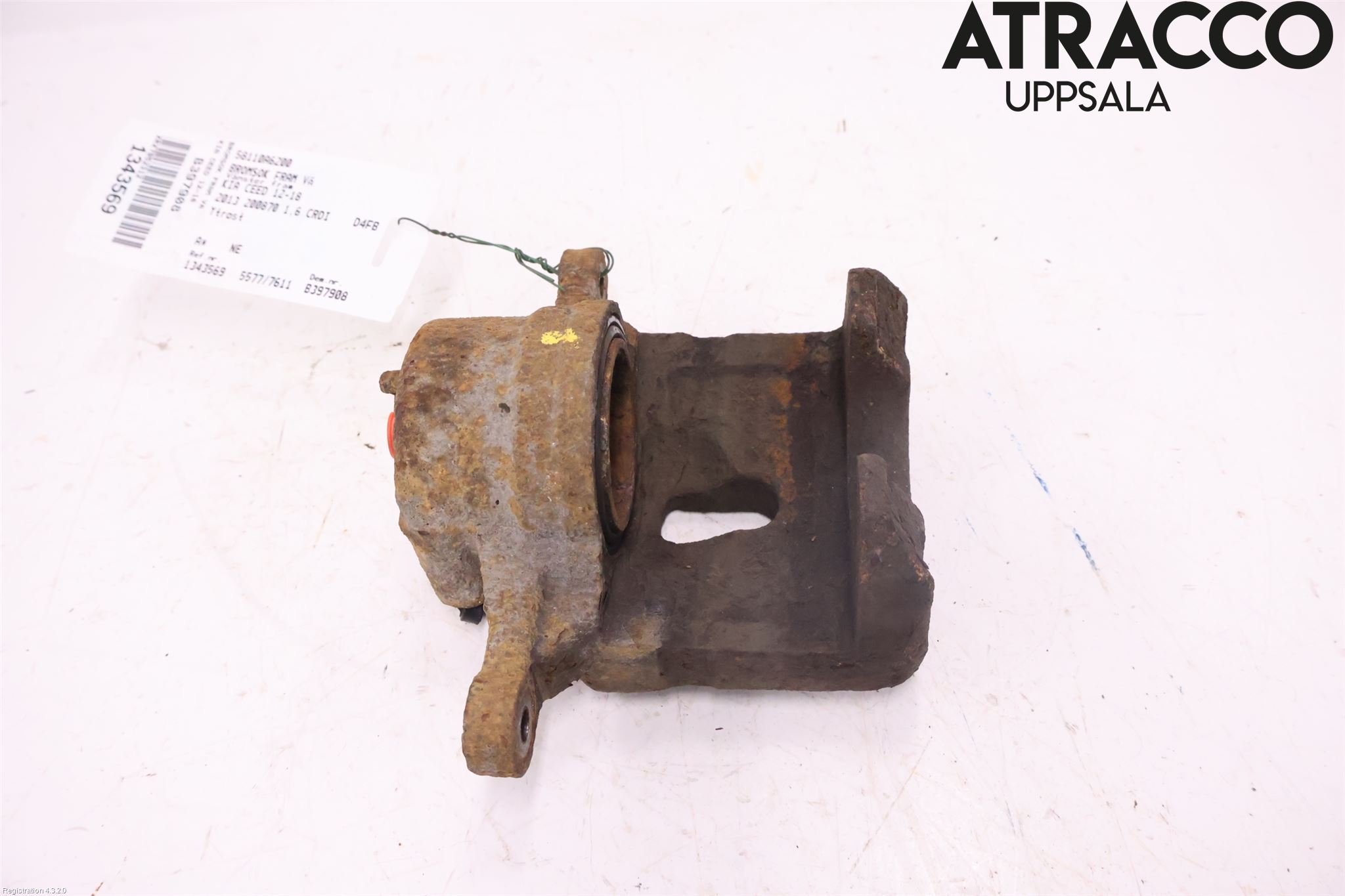 Kia CEED 12-18 Bremsecaliper Foran Venstre