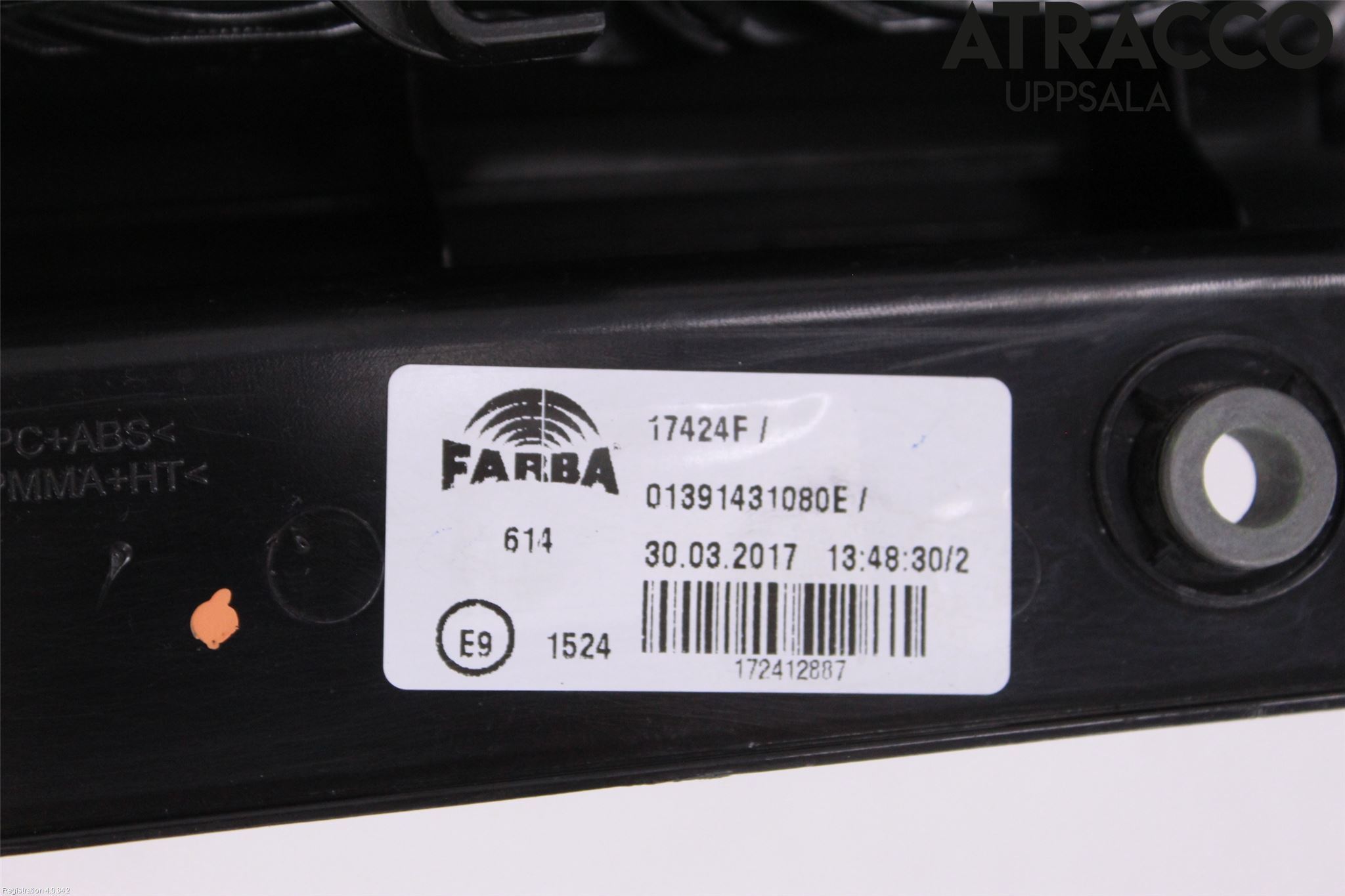 Fiat FIORINO Baklykt Høyre