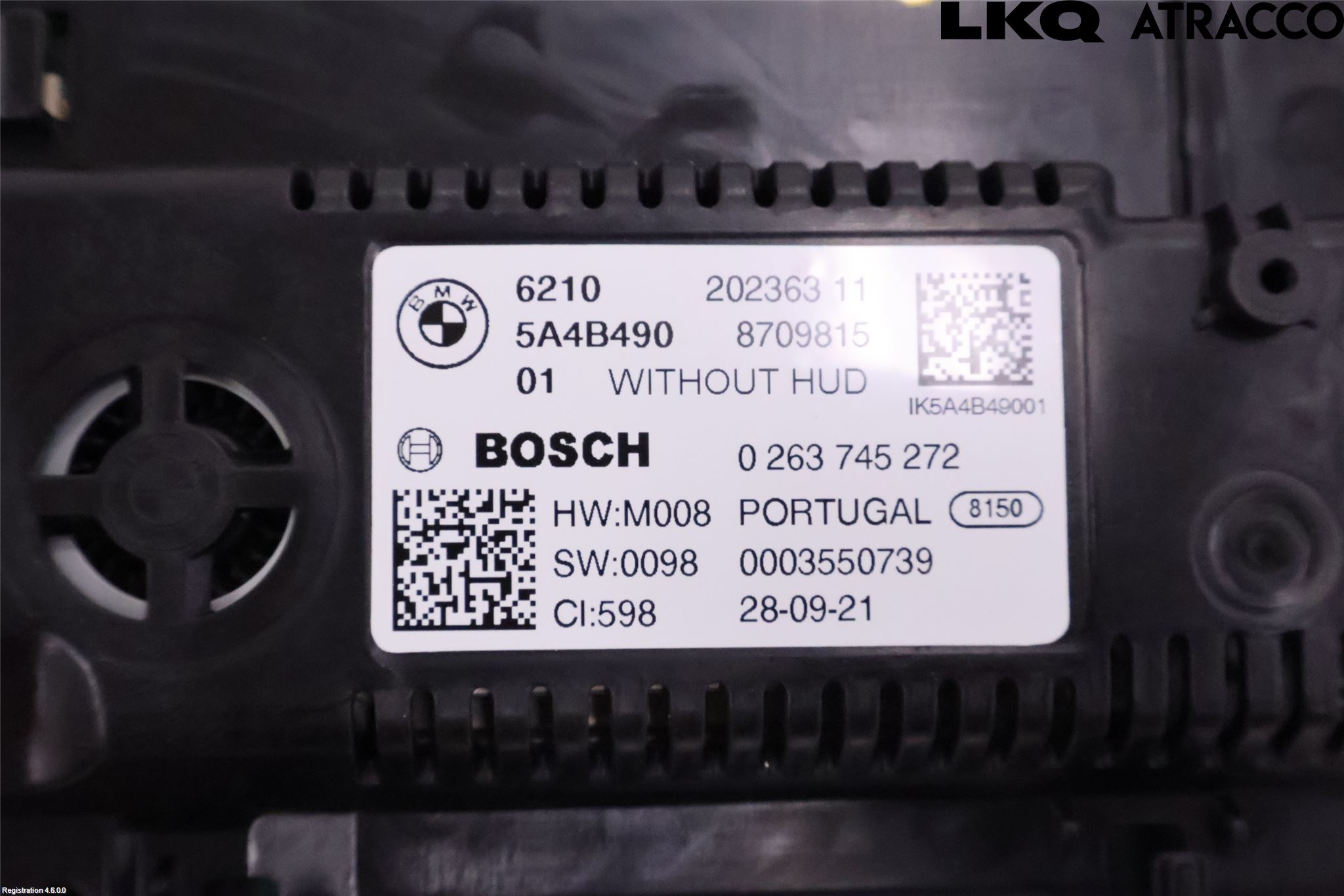 BMW X3 G01 18- Instr Kombinert