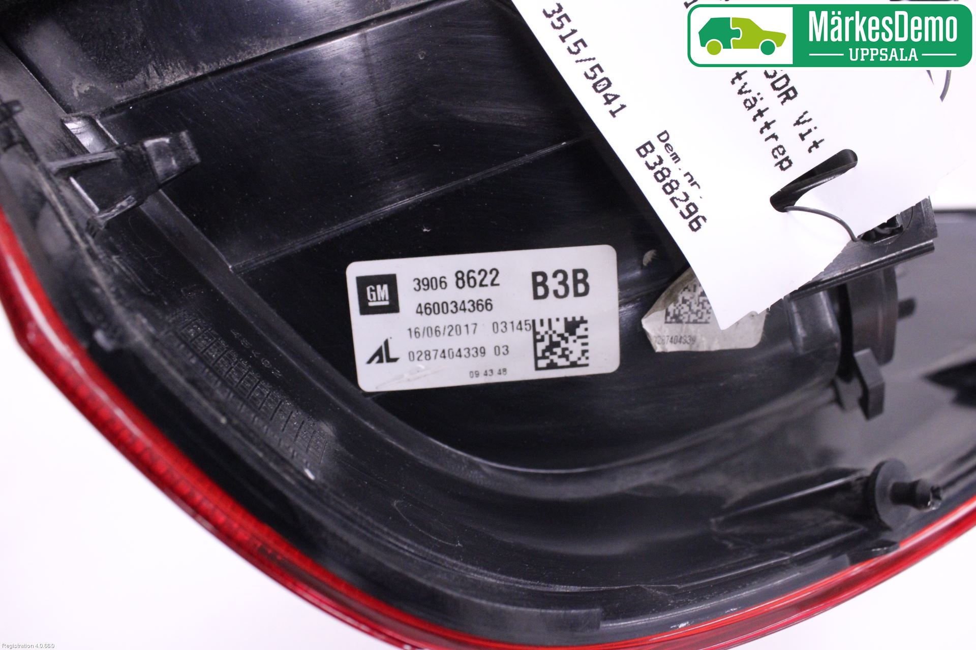 Opel CORSA E 15-19 Baklykt Venstre