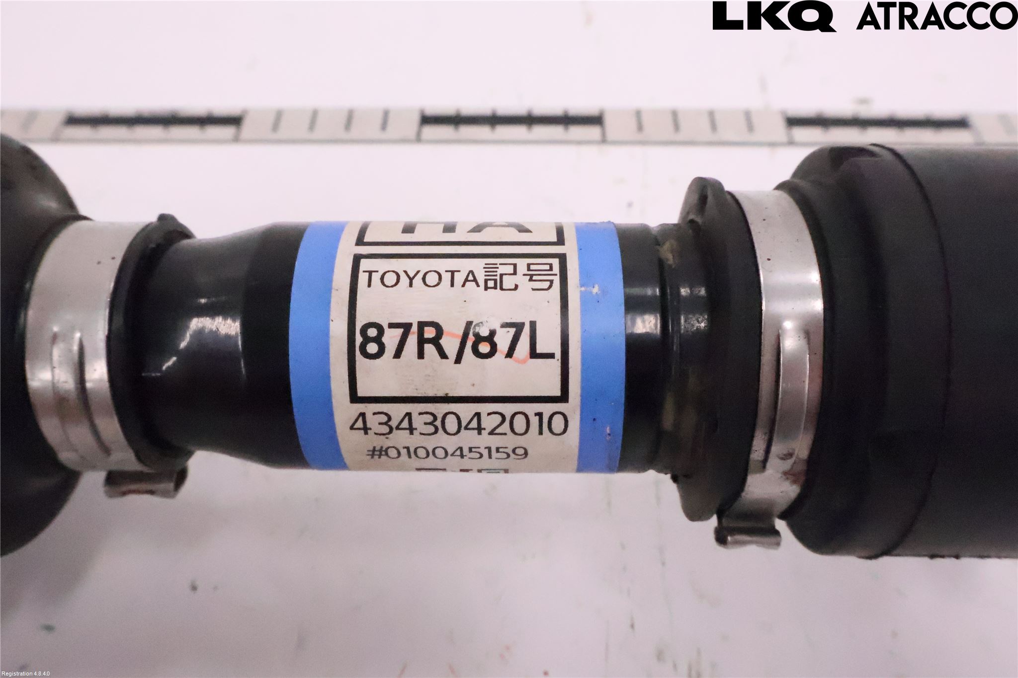 Toyota bZ4X EA10 22- Drivaksel Foran Kompl Høyre