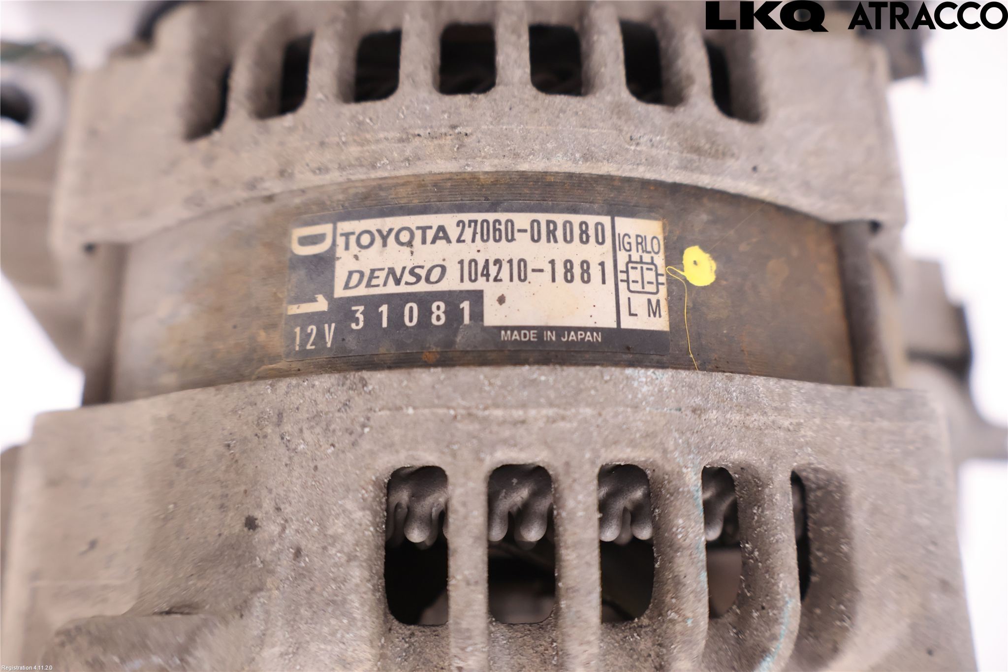Toyota AVENSIS 09-15 Dynamo