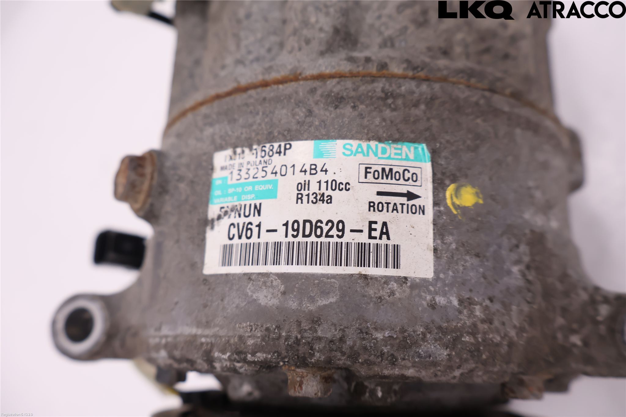 Ford FOCUS 11-14 Varme Ac Kompressor