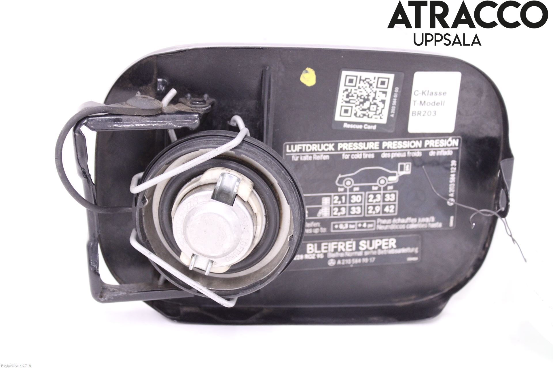 Mercedes-Benz MB C (203) 00-07 Drivstoff Tankluke