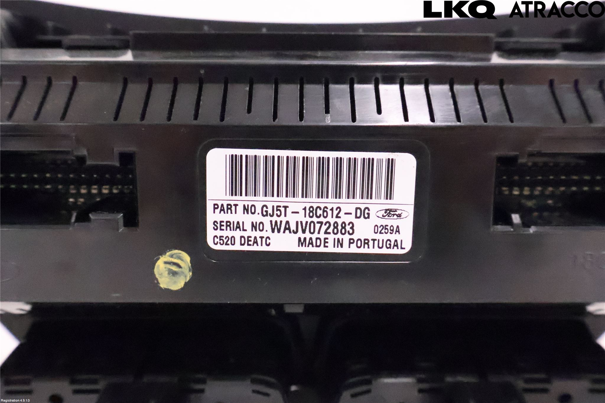 Ford KUGA 17-19 Varme Ac Betjening-Display