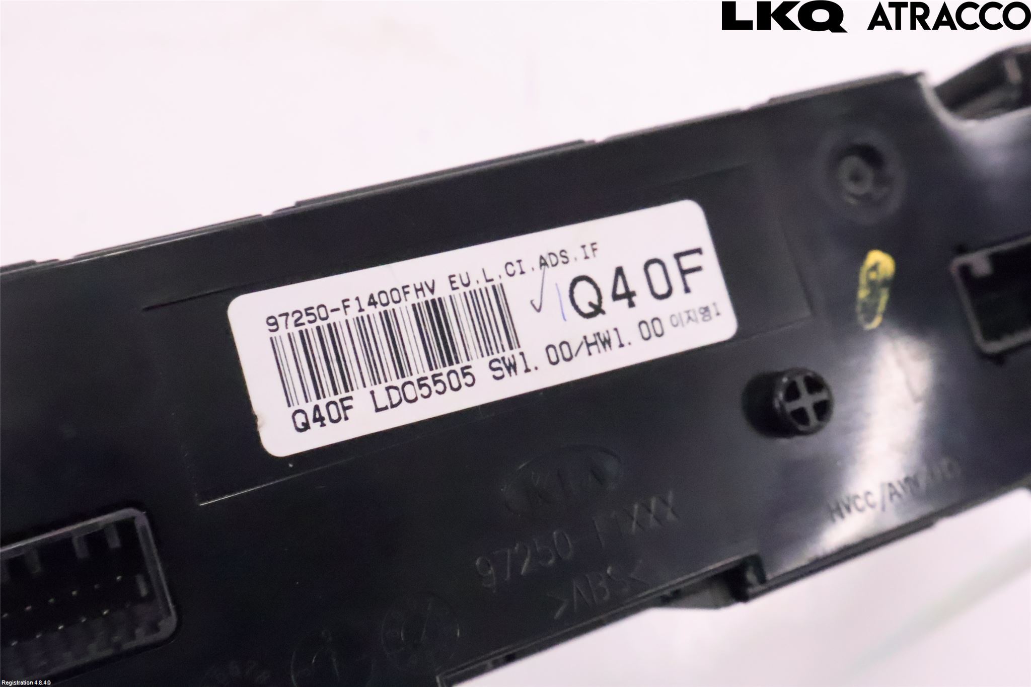 Kia SPORTAGE (QL) 16-21 Varme Ac Betjening-Display