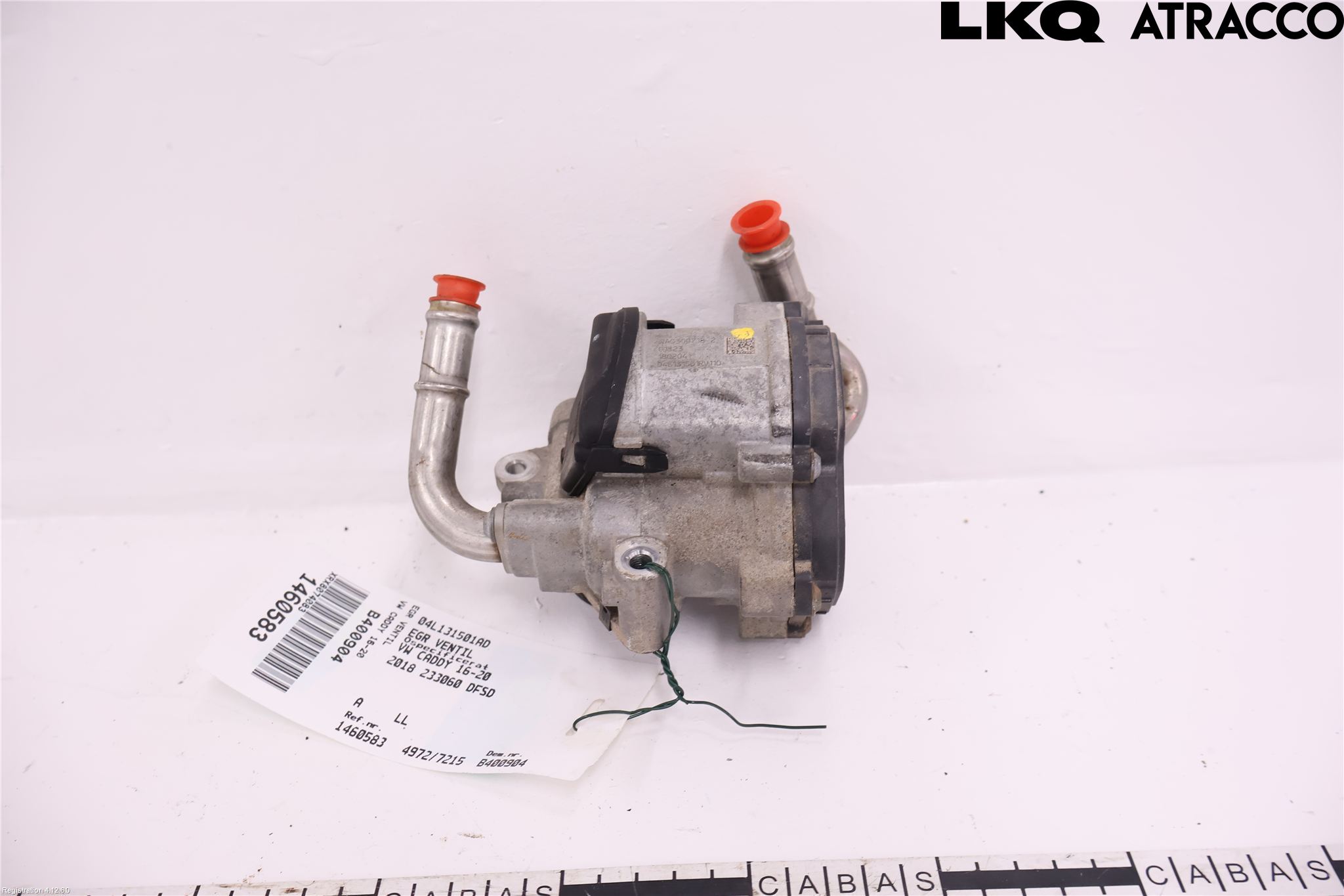 Volkswagen VW CADDY 16-20 Egr Ventil