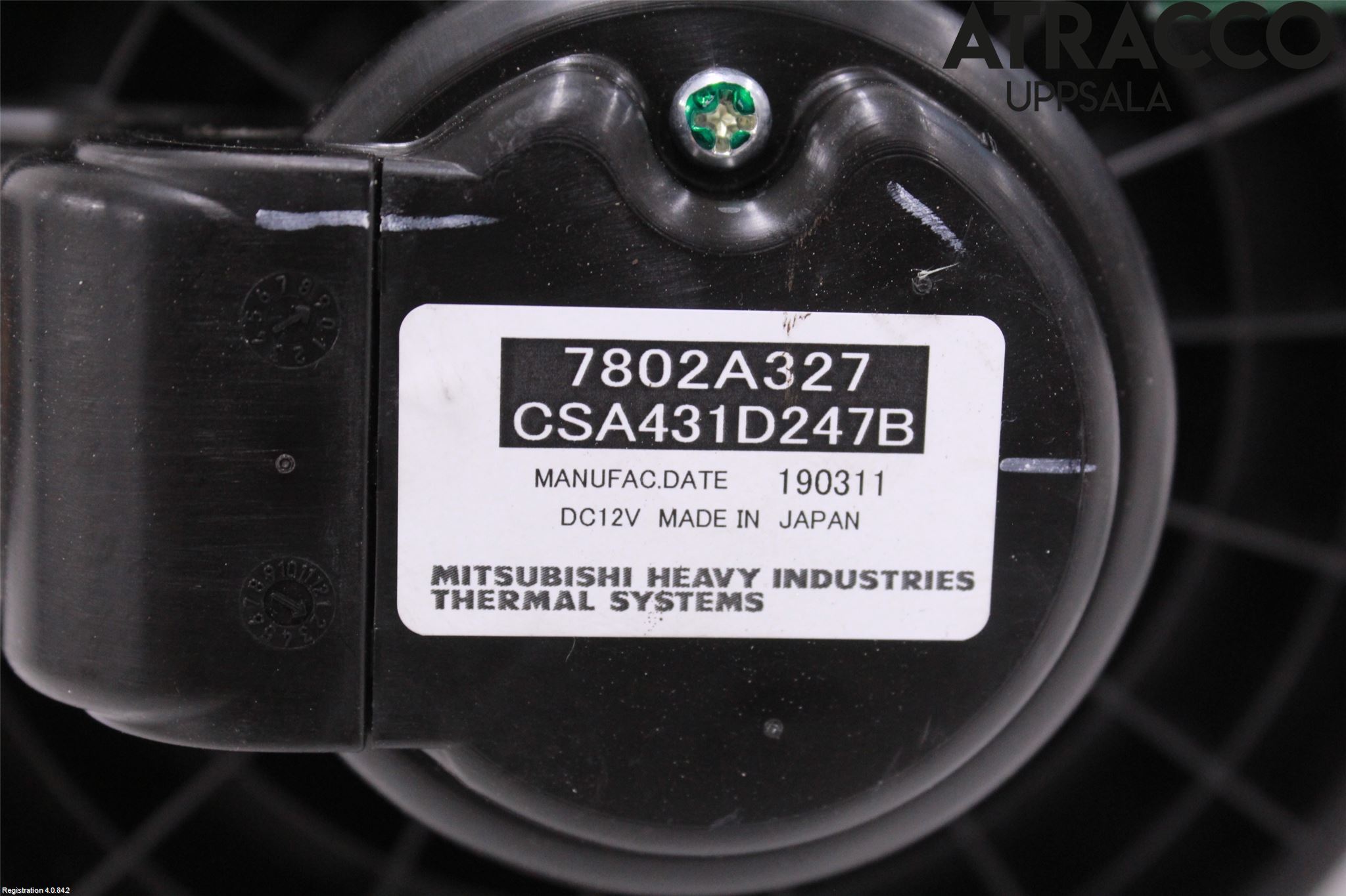 Mitsubishi OUTLANDER 13-21 Varmeapparat Viftemotor