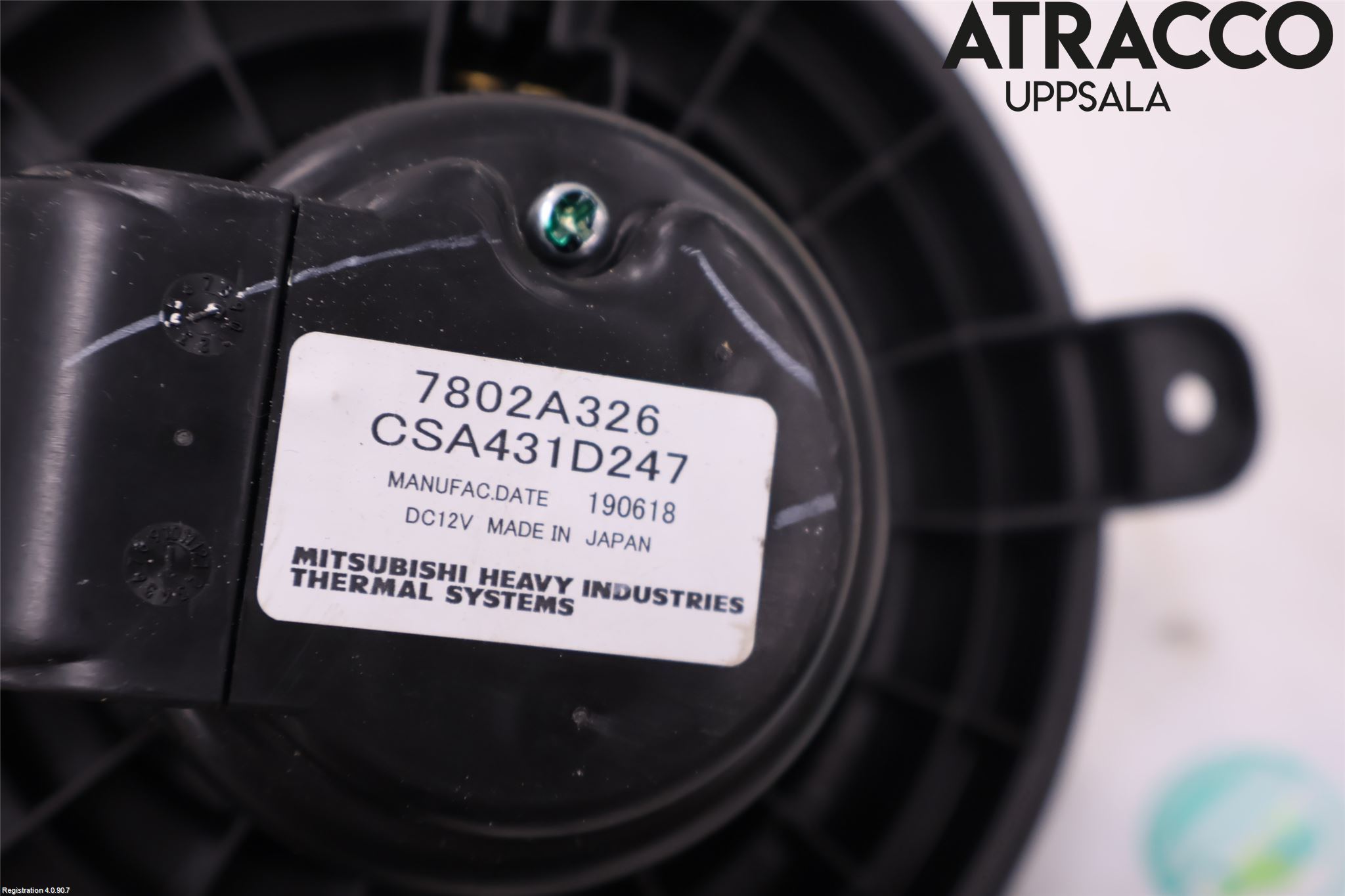 Mitsubishi ECLIPS CROSS Varmeapparat Viftemotor