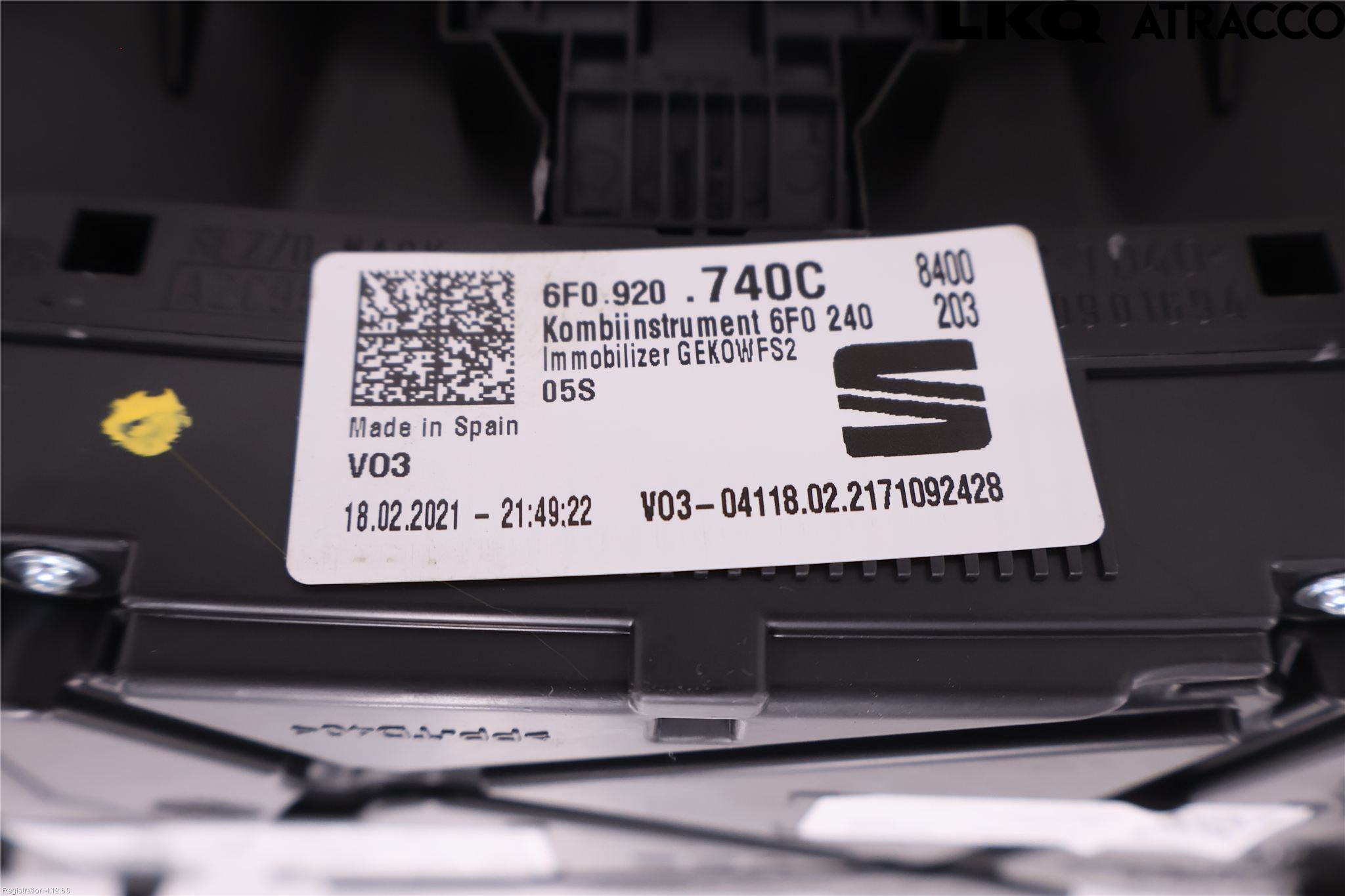 Seat ARONA Instr Kombinert