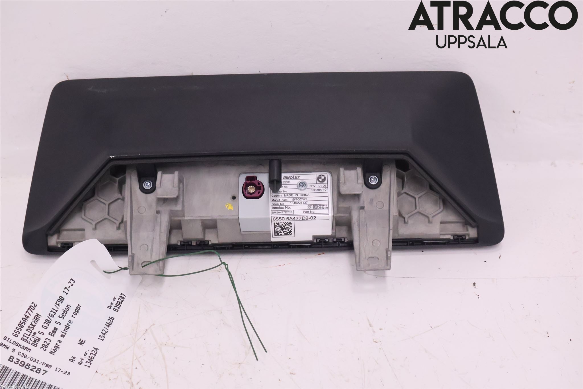 BMW 5 G30/G31/F90 17-23 Instr Skjerm Dvd-Gps-Ac-Tlf