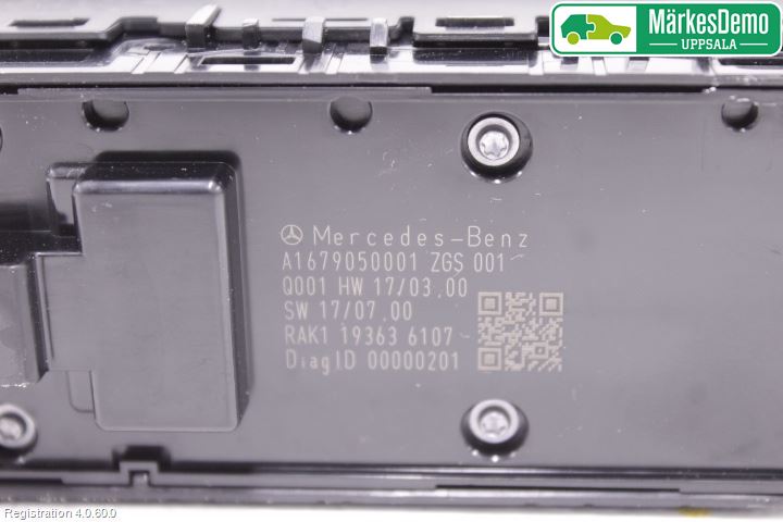 Mercedes-Benz MB A-KLASS (W177) 18- Bryter Vindusheis