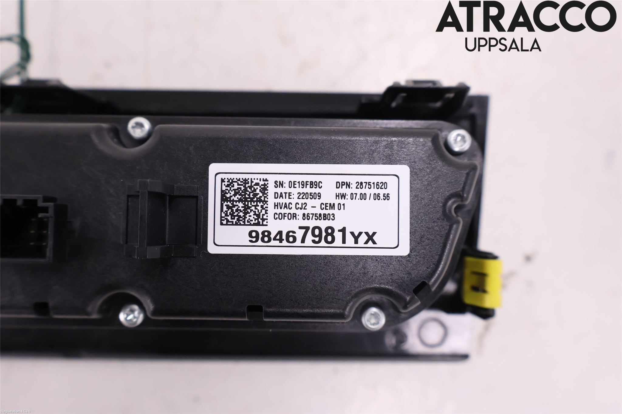 Opel GRANDLAND X 18- Varme Ac Betjening-Display