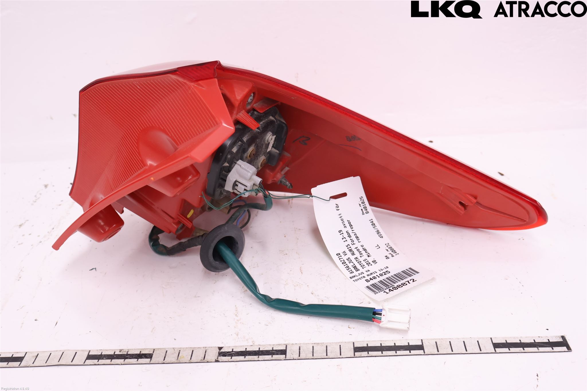 Toyota AURIS 13-19 Baklykt Venstre