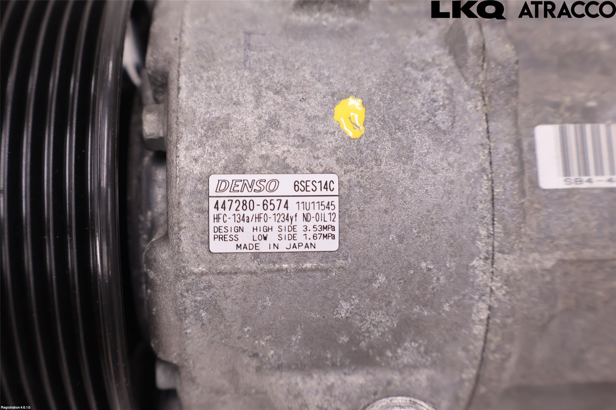 Toyota AVENSIS 16-18 Varme Ac Kompressor