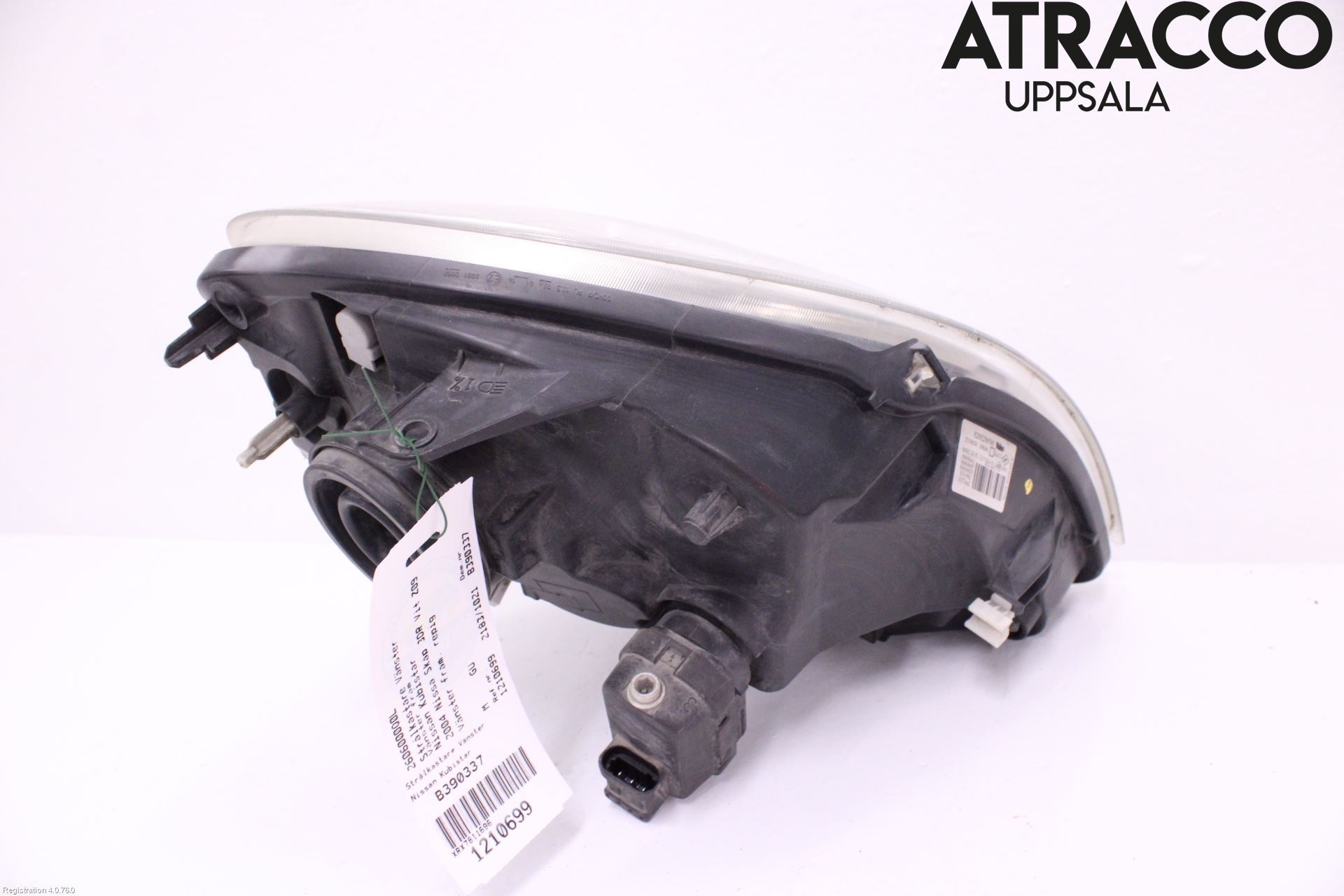 Nissan KUBISTAR Frontlykt Venstre