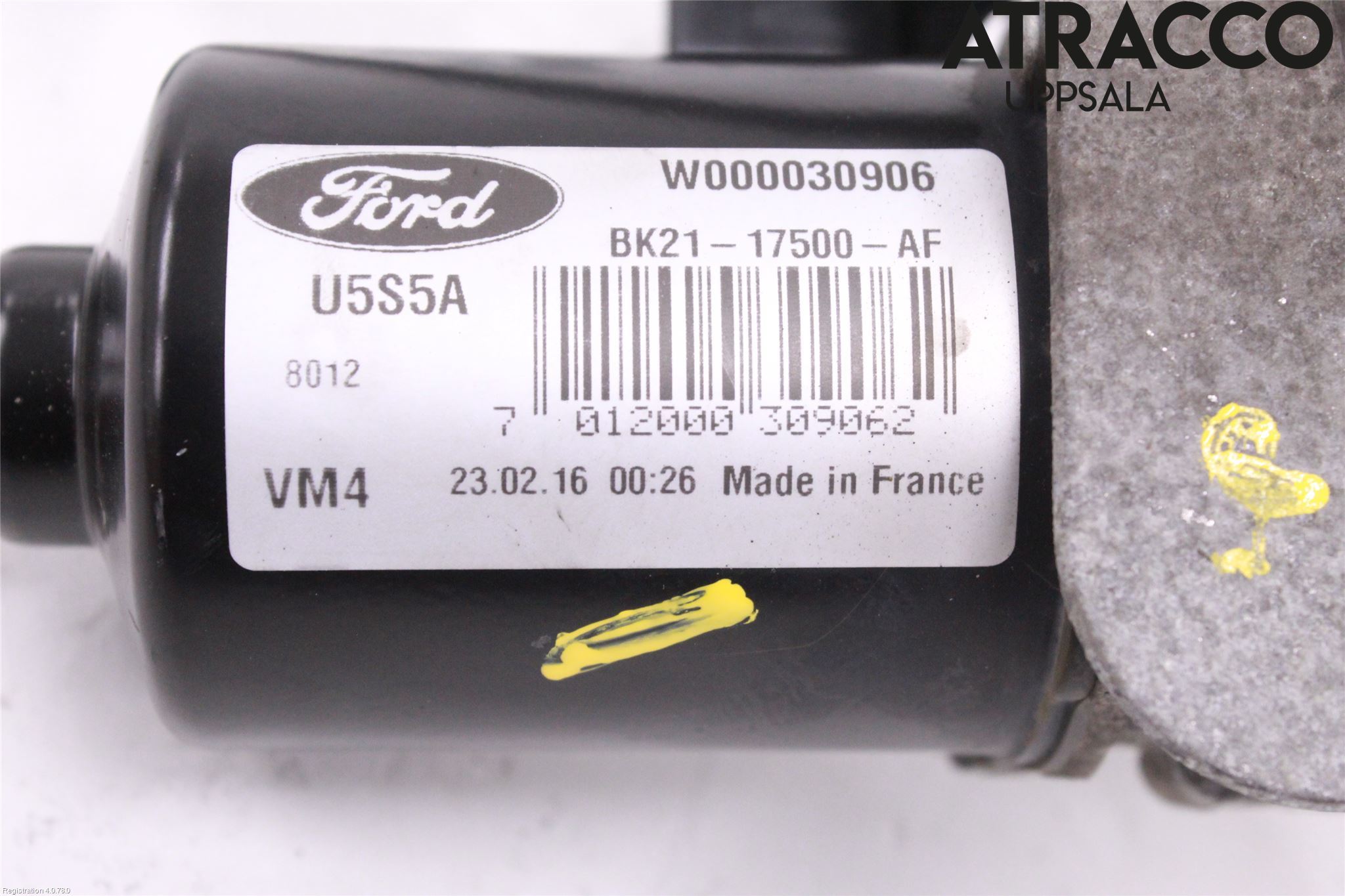 Ford TRANSIT/TOURNEO CUSTOM 13-24 Viskermotor Frontrute