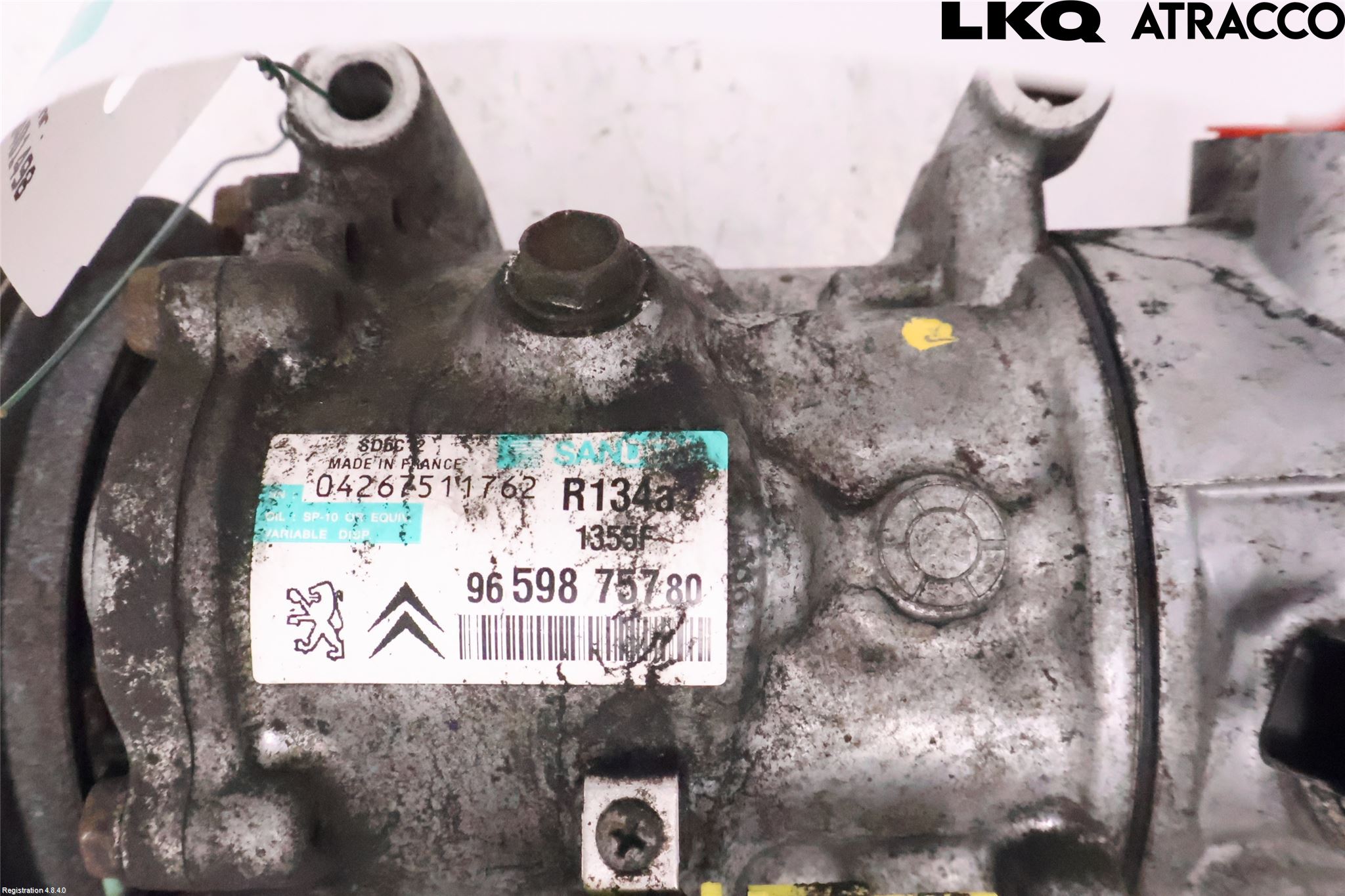 Peugeot 308 08-13 Varme Ac Kompressor