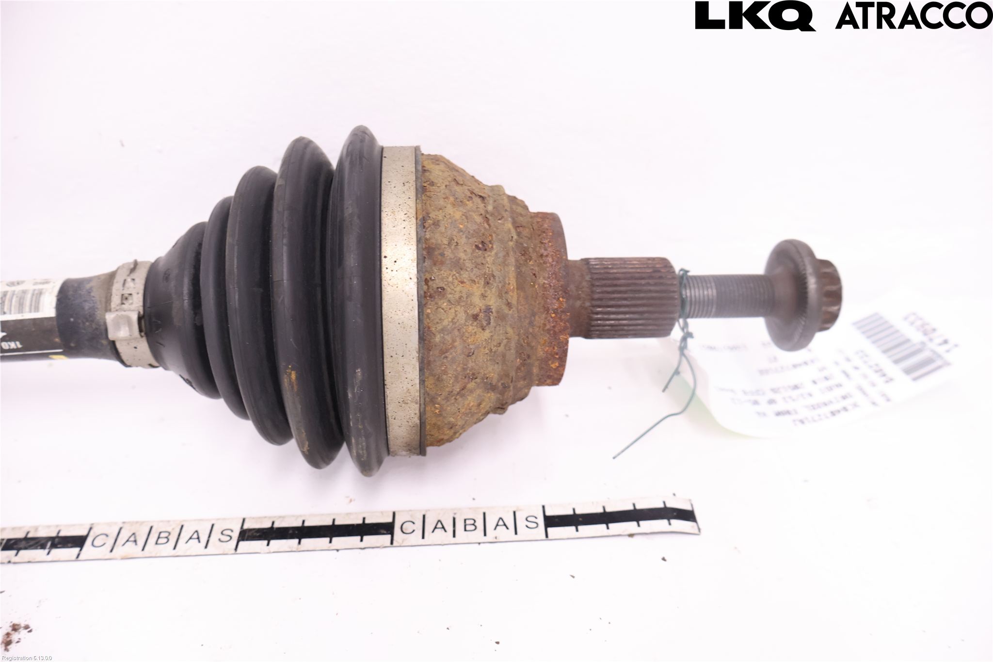 Audi A3/S3 05-13 Drivaksel Foran Kompl Venstre