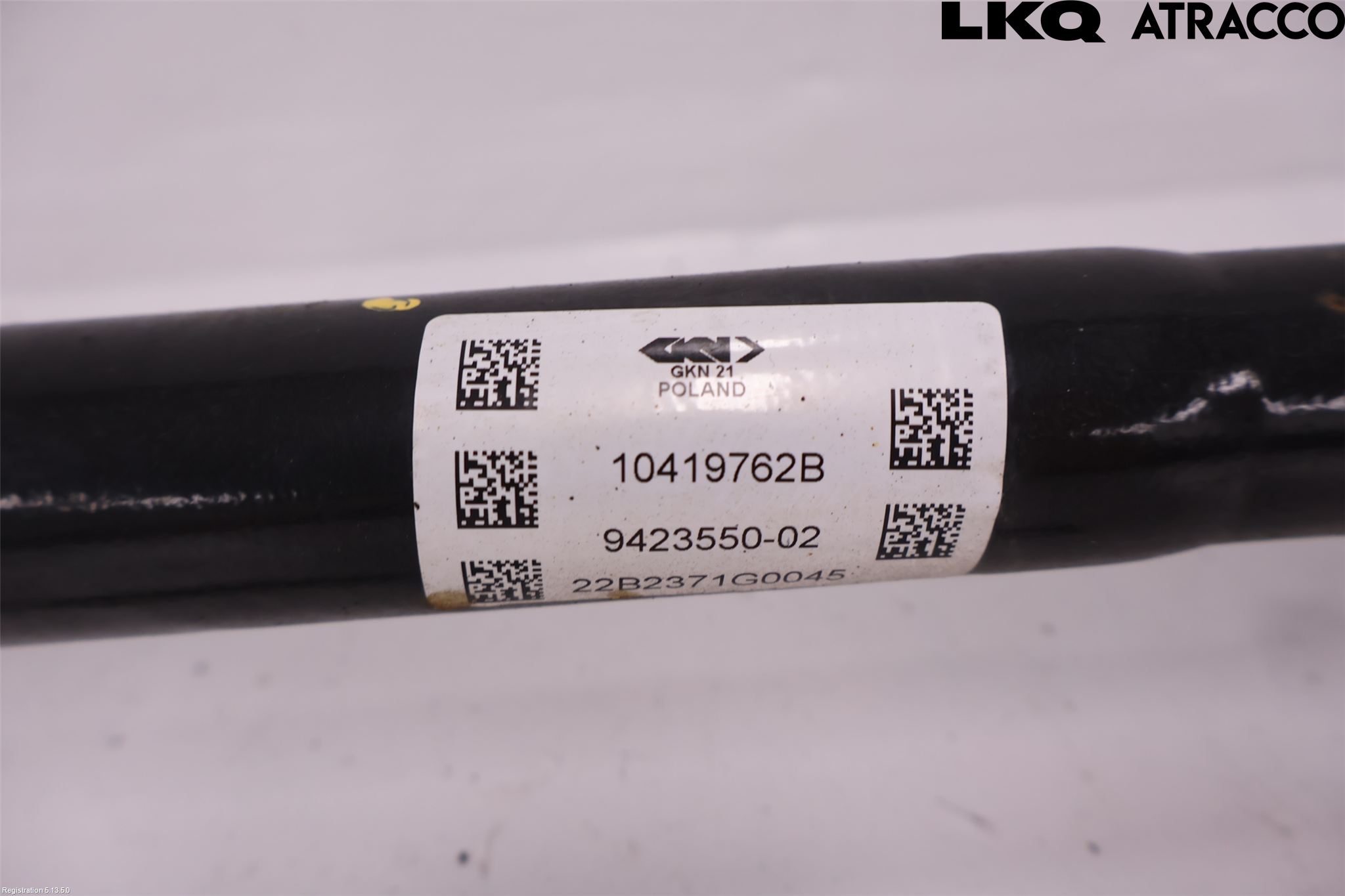 BMW 3 G20/G21/G80/G81 19- Drivaksel Bak Kompl Høyre
