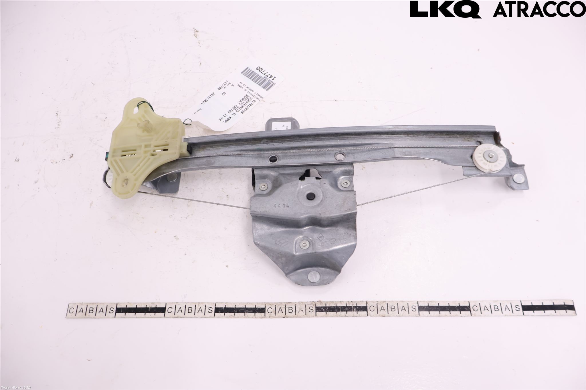 Renault CAPTUR 13-19 Vindusheis El Komp