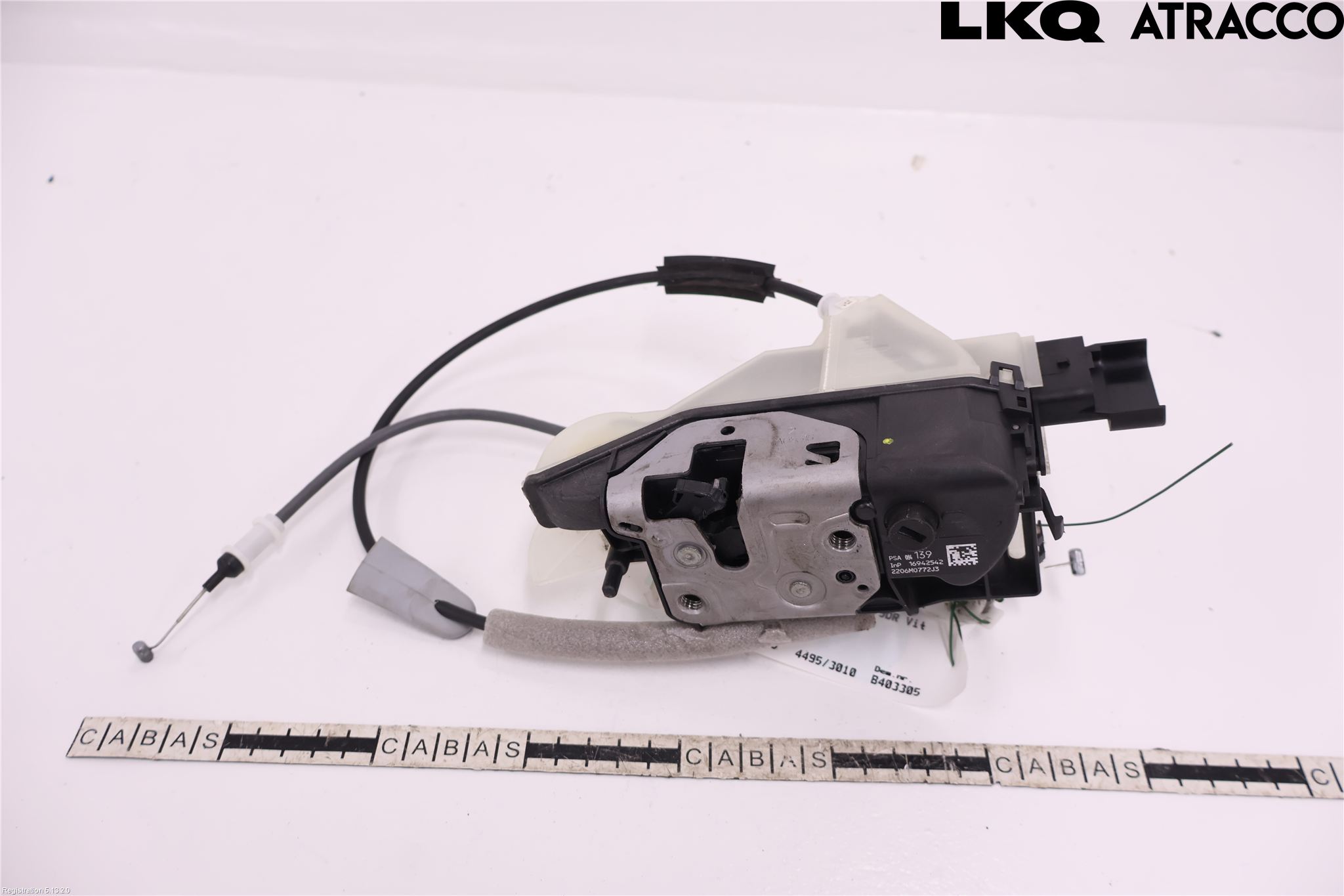 Toyota PROACE II 16- Dørlås - Låsekasse
