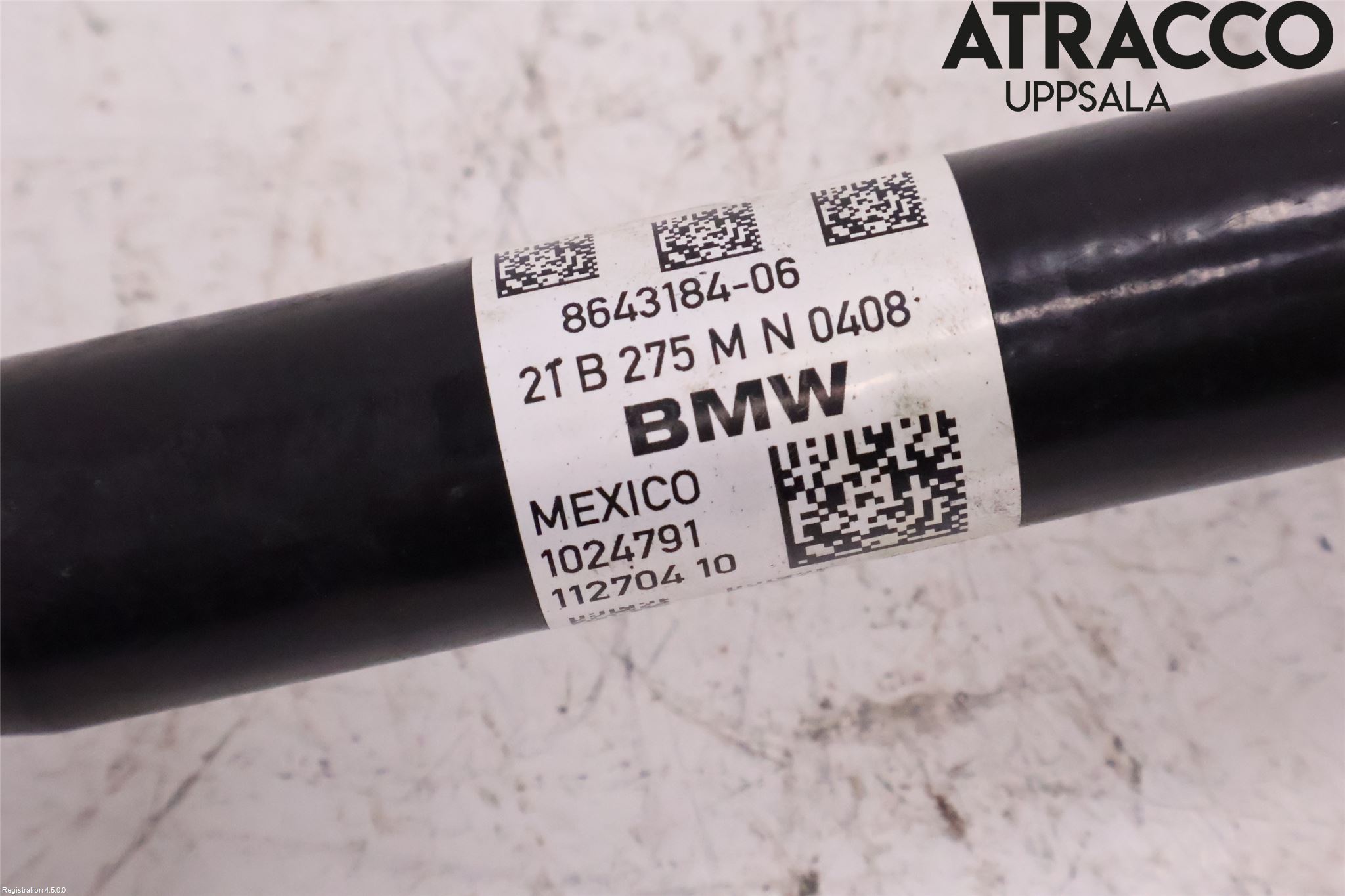 BMW X3 G01 18- Drivaksel Foran Kompl Høyre