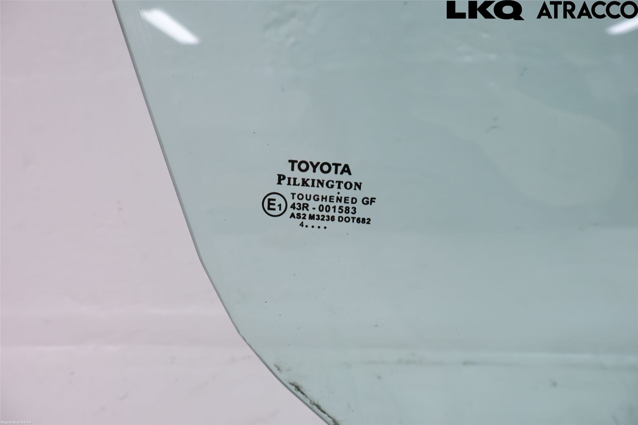 Toyota YARIS XP130 15-20 Dørrute Foran Høyre 4 Dørs