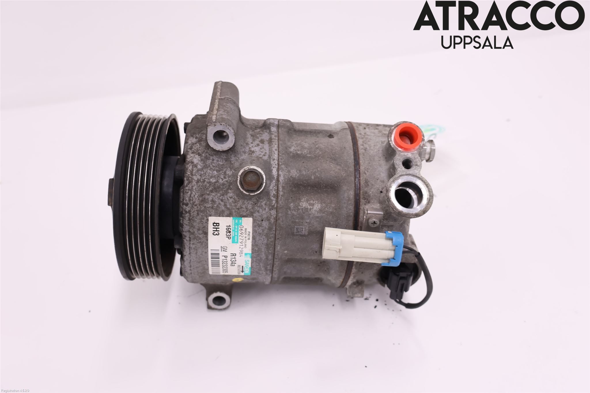 Saab 9-5 10-12 Varme Ac Kompressor