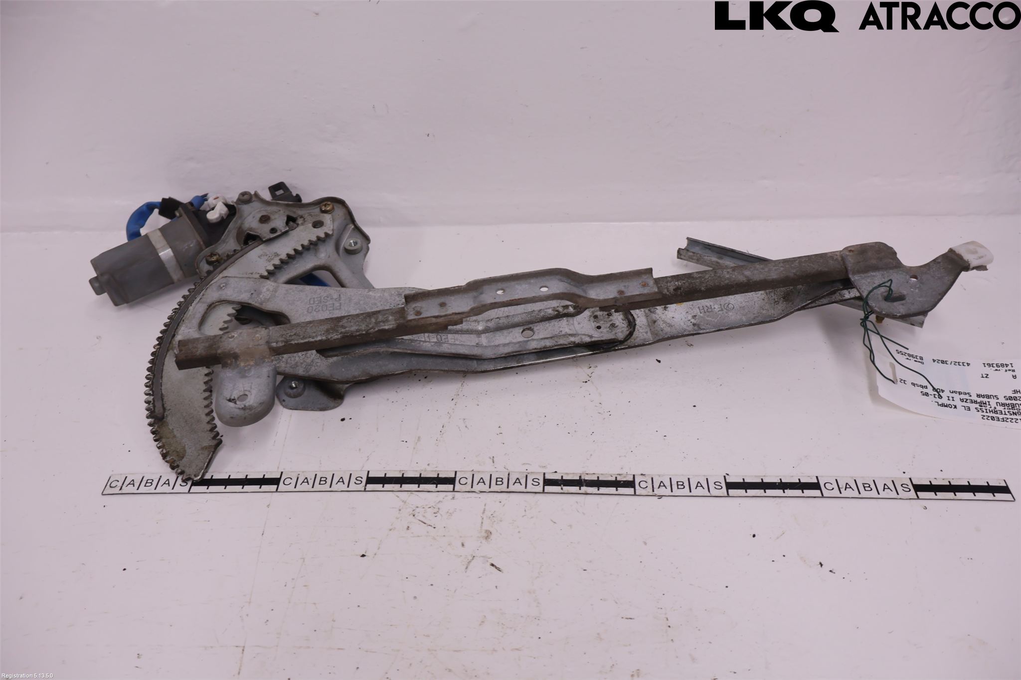 Subaru IMPREZA II  03-05 Vindusheis El Komp