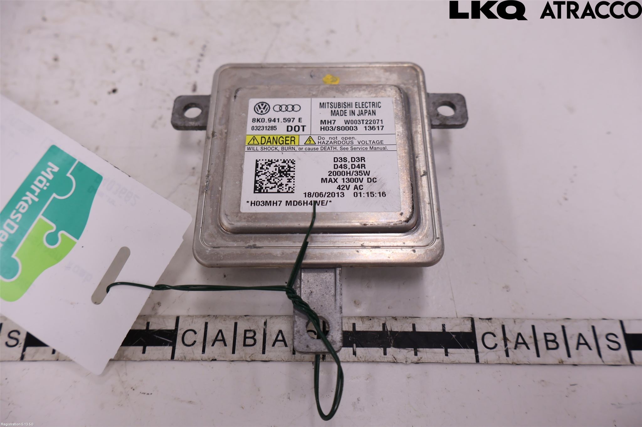 Audi Q3 8U 12-18 Styreenhet Xenon