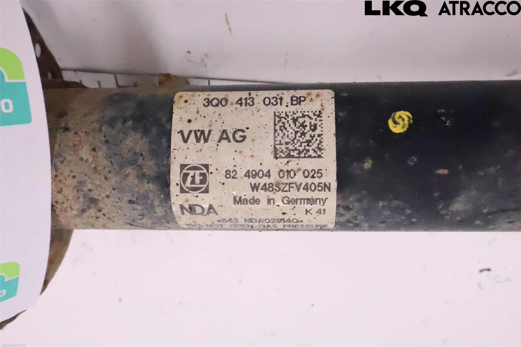 Volkswagen VW PASSAT 15-19 Fjærbein Foran Høyre