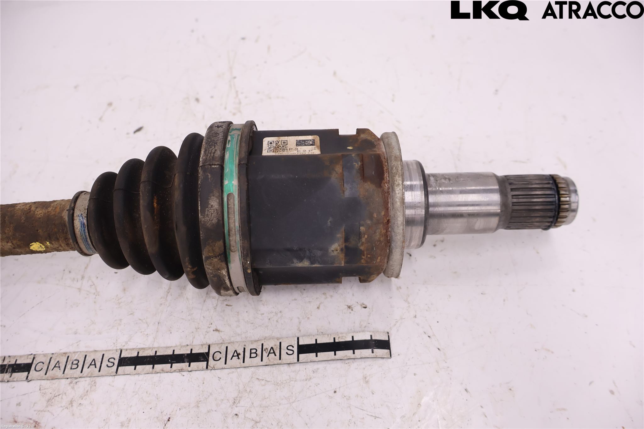 Toyota RAV4 13-18 Drivaksel Foran Kompl Venstre