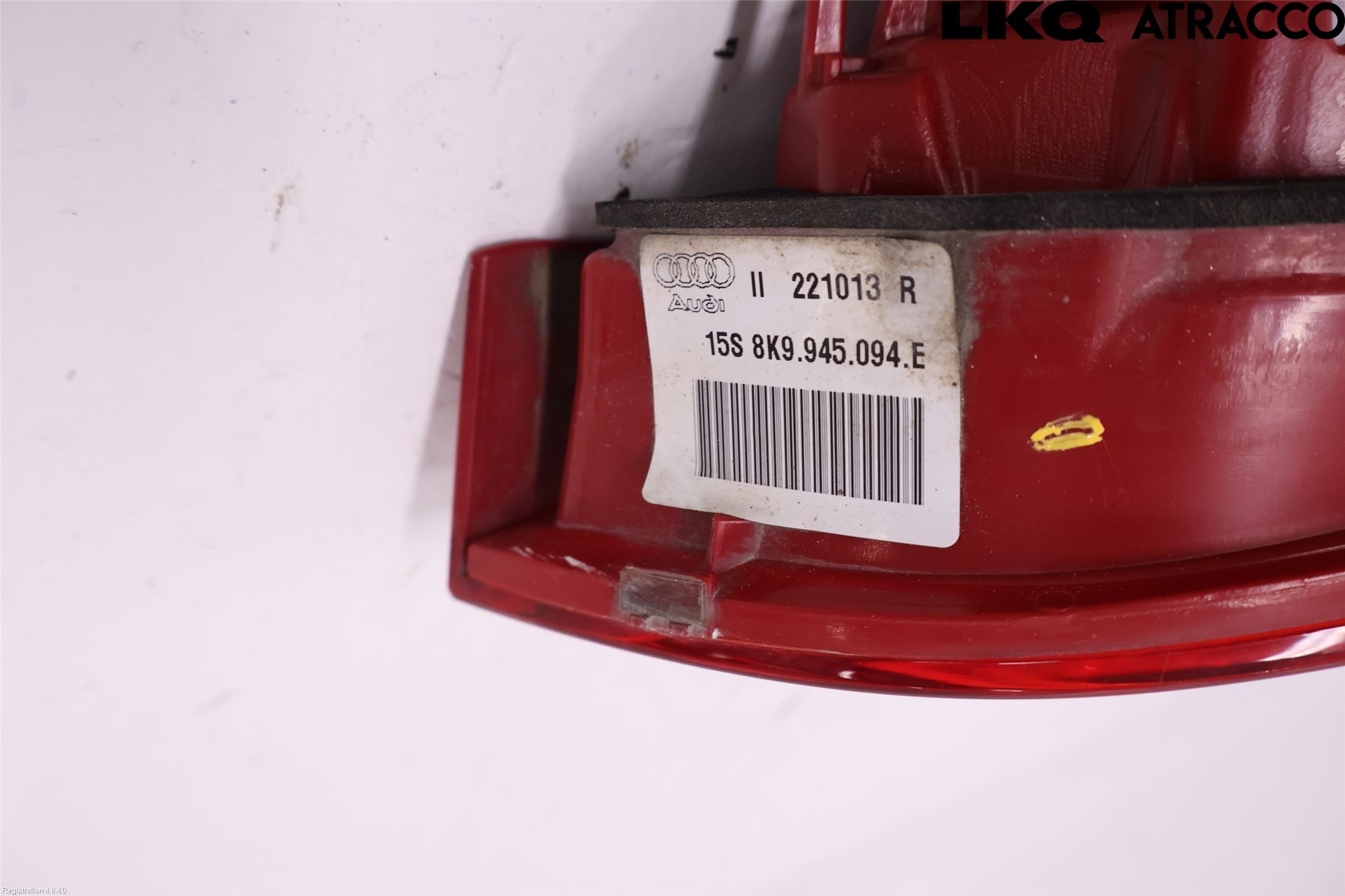 Audi A4 12-15 Baklykt Høyre  På Luke(Indre)