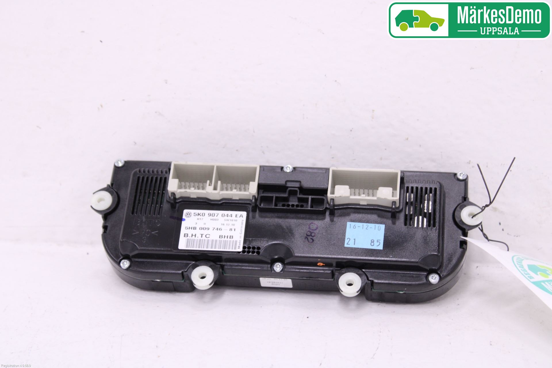 Volkswagen VW PASSAT 11-14 Varme Ac Betjening-Display