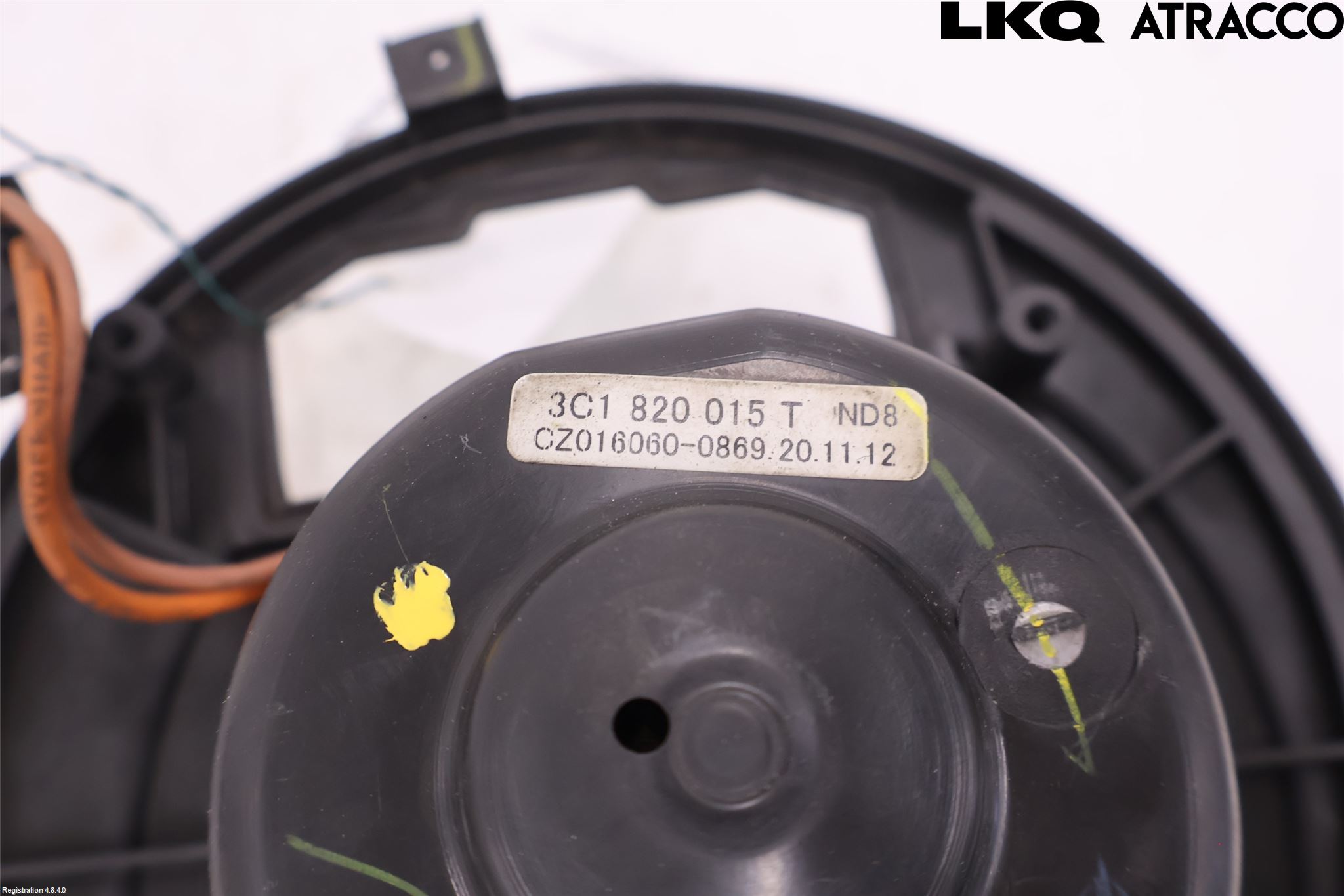 Volkswagen VW PASSAT 11-14 Varmeapparat Viftemotor