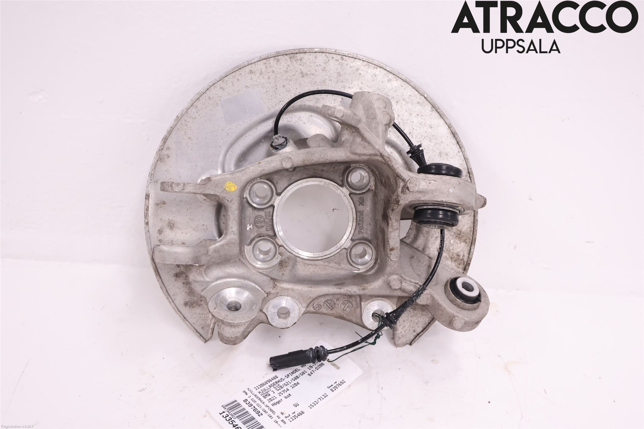 BMW 3 G20/G21/G80/G81 19- Spindel Hb